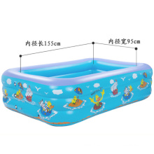 2.1m Children′s Inflatable Square Swimming Pool.